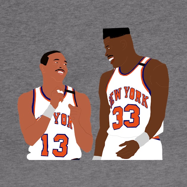 Ewing and Jackson by The Knicks Wall